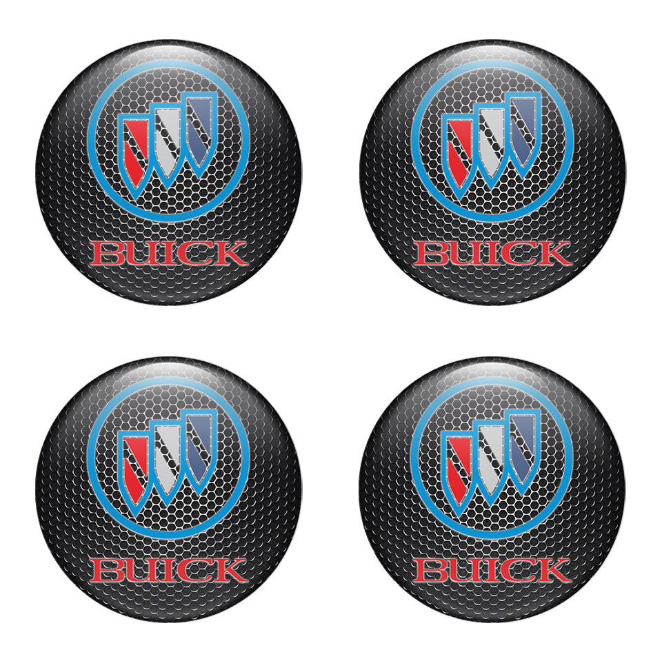 BUICK Silicone Stickers for Wheel Center Caps