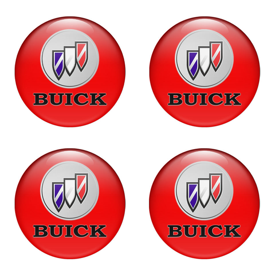 BUICK Domed Emblems for Center Caps