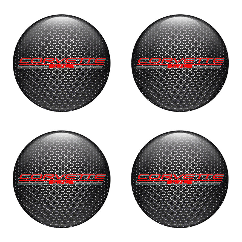 CHEVROLET Silicone Stickers for Wheel Center Caps