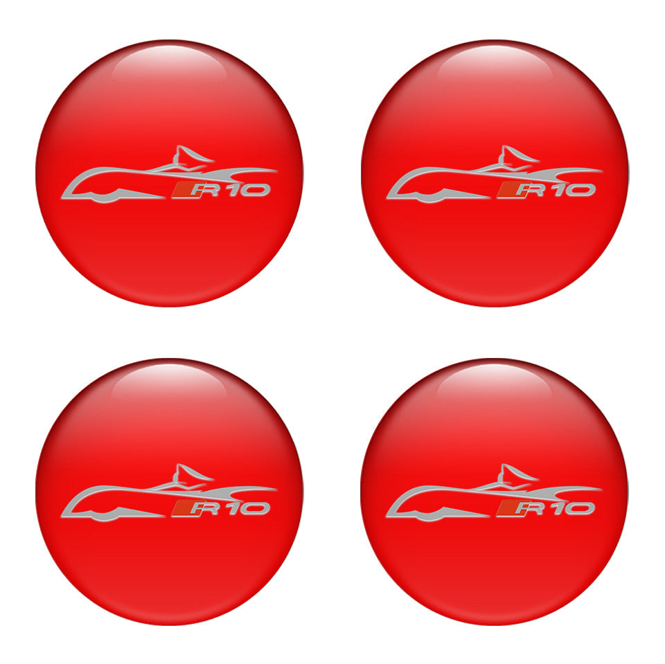 AUDI Domed Emblems for Center Caps