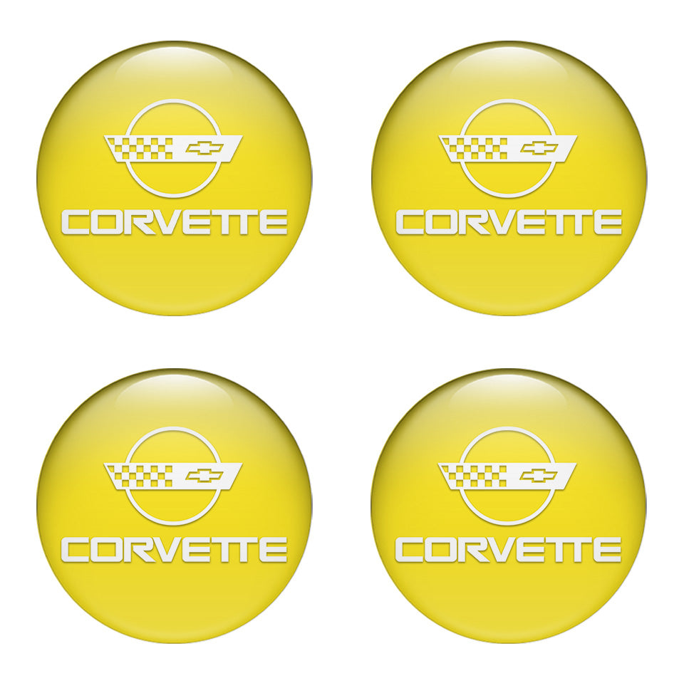 CHEVROLET Silicone Stickers for Wheel Center Caps