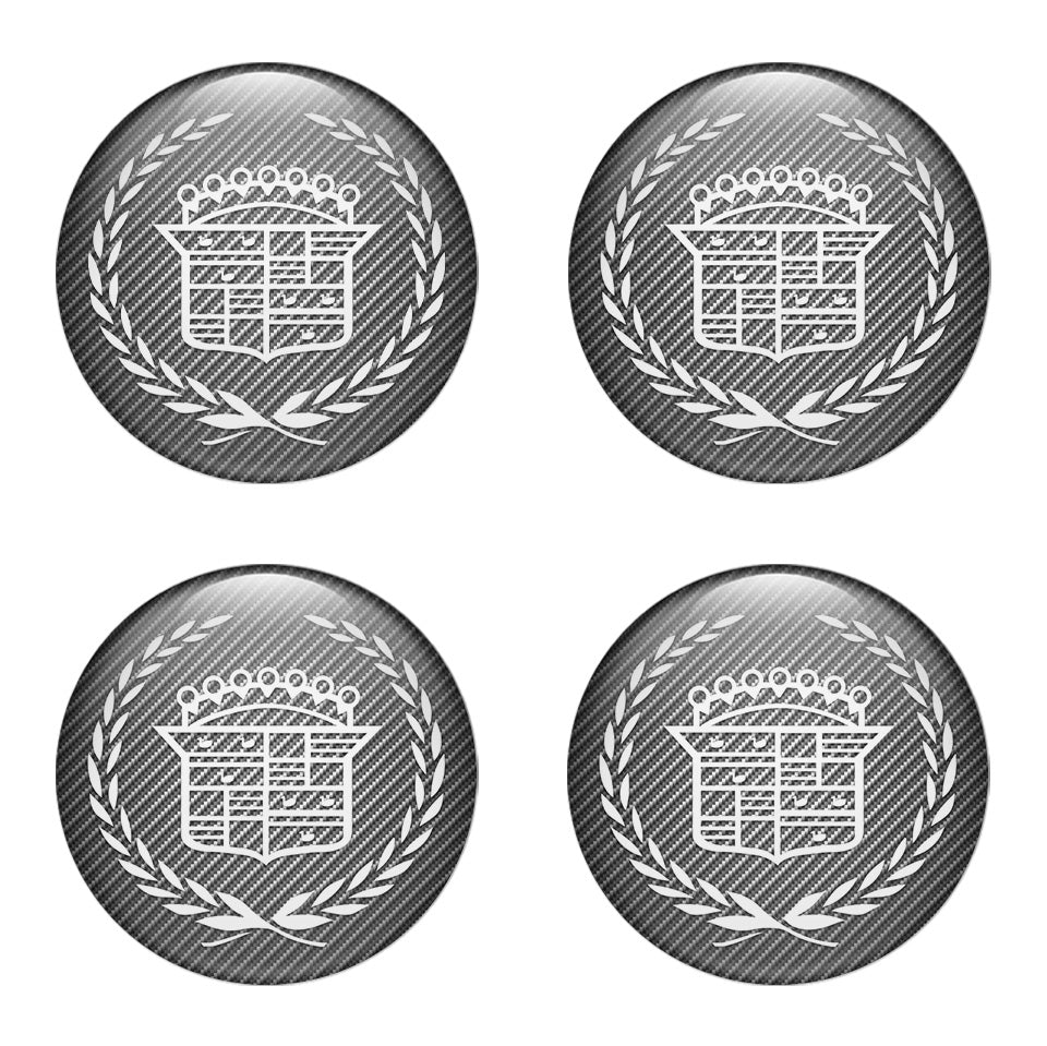 CADILAC Domed Emblems for Center Caps