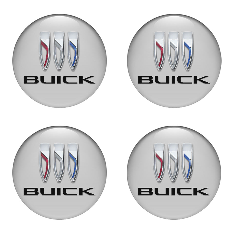 BUICK Silicone Stickers for Wheel Center Caps