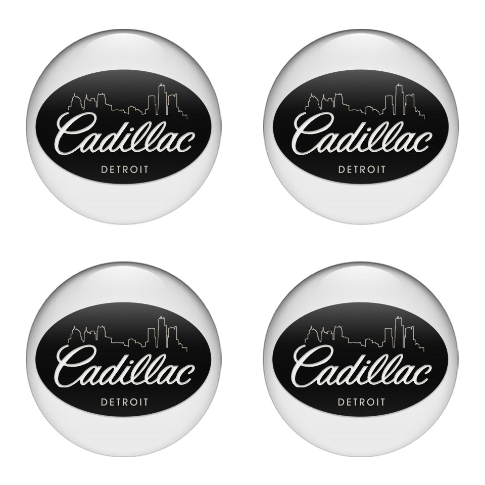 CADILAC Domed Emblems for Center Caps