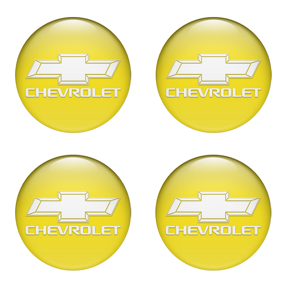 CHEVROLET Silicone Stickers for Wheel Center Caps