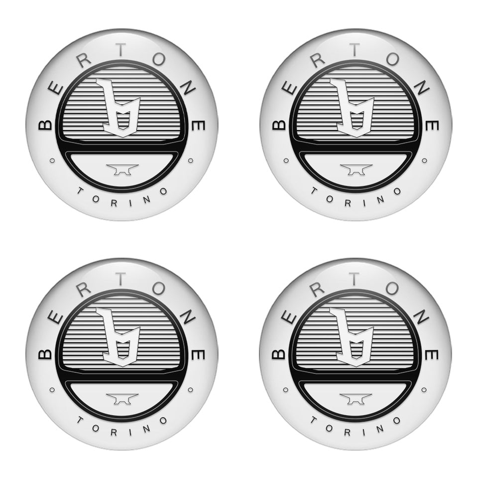 BERTONE Emblems for Wheel Center Caps