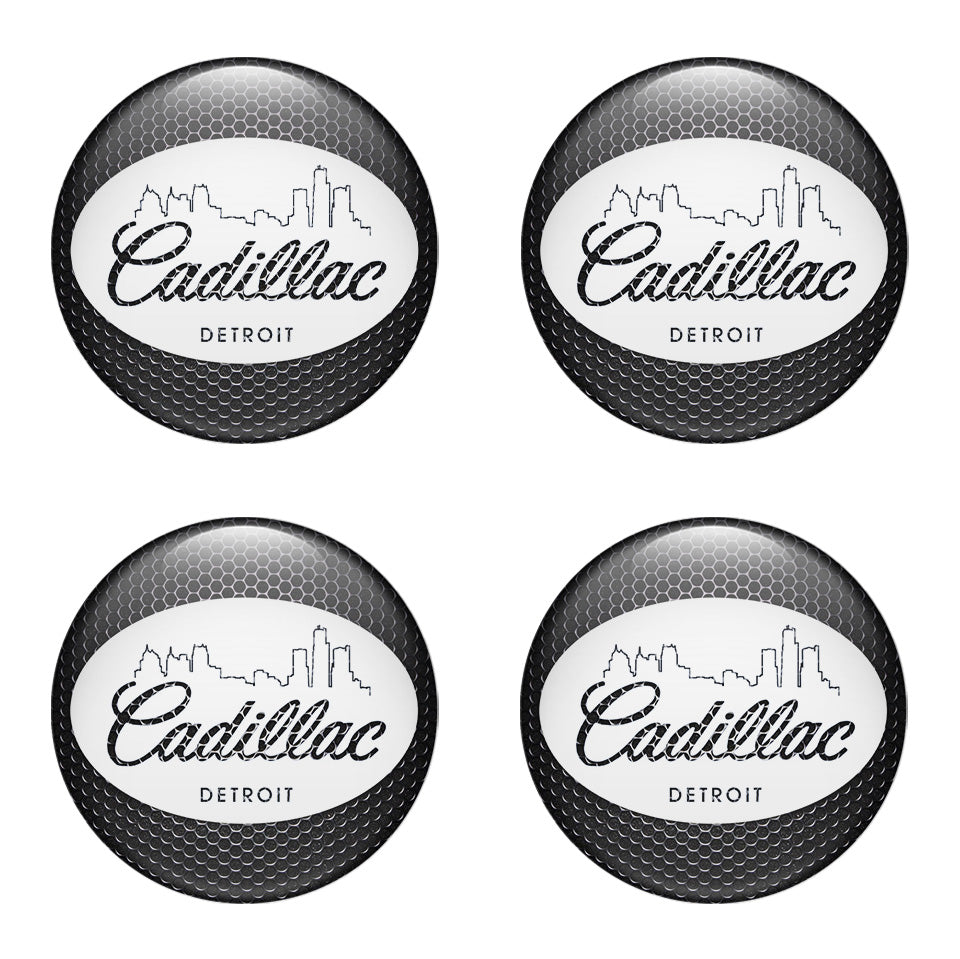 CADILAC Domed Emblems for Center Caps