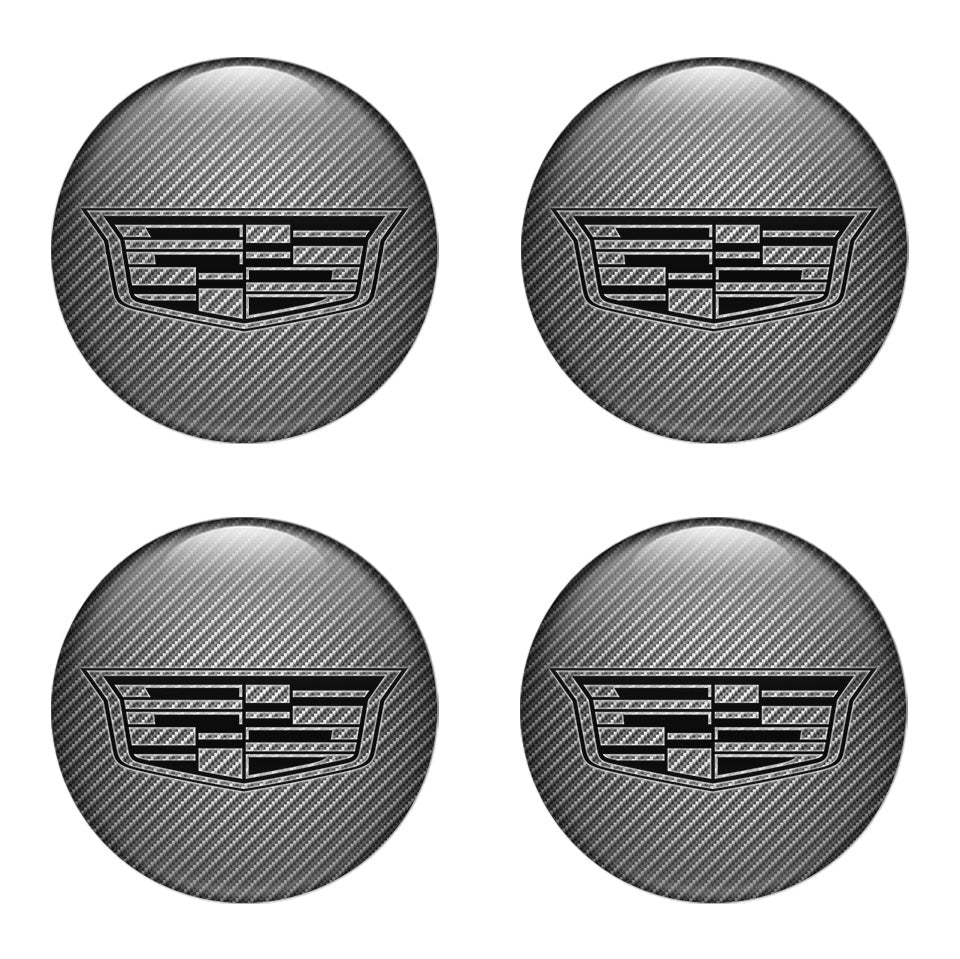 CADILAC Silicone Stickers for Wheel Center Caps