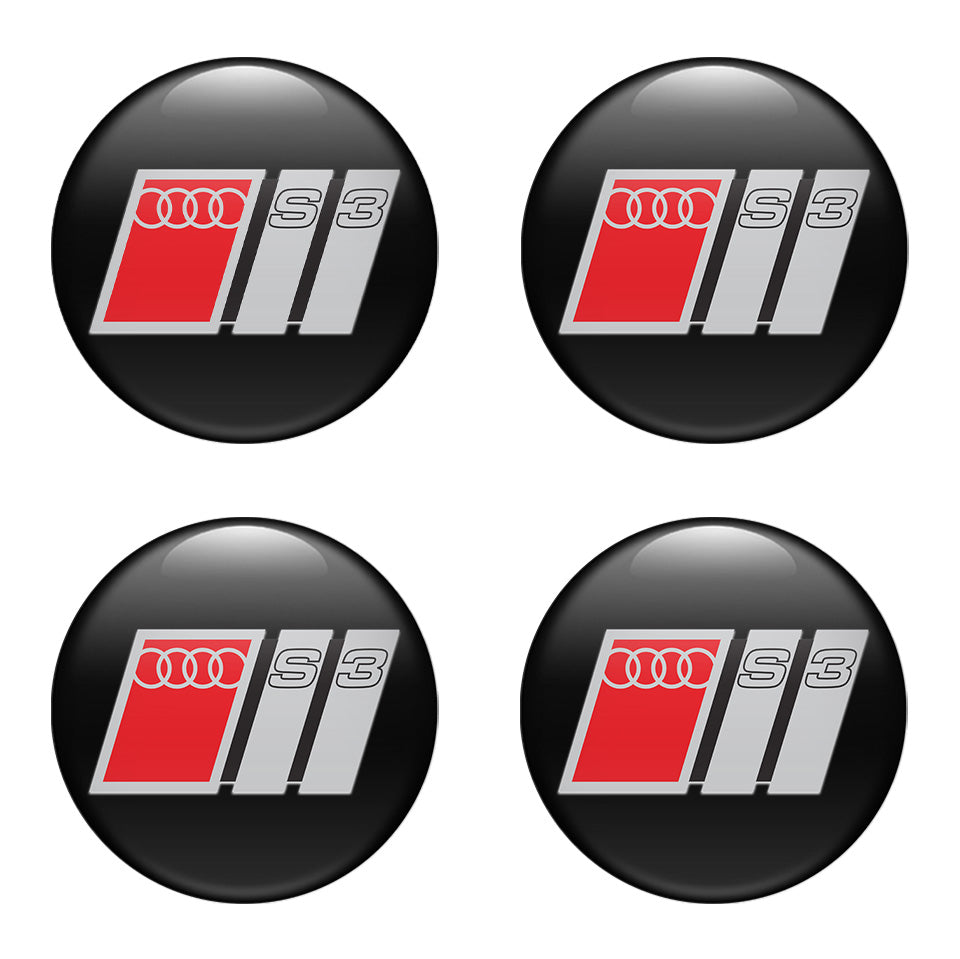 AUDI Emblems for Wheel Center Caps