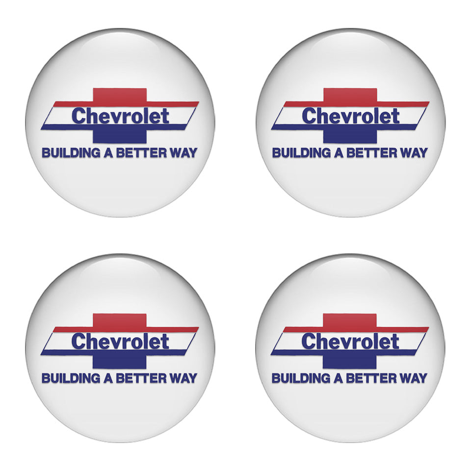 CHEVROLET Domed Emblems for Center Caps