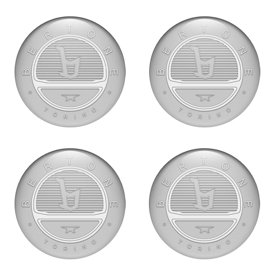 BERTONE Emblems for Wheel Center Caps