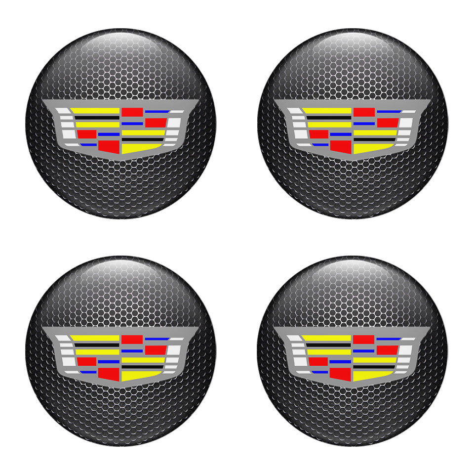 CADILAC Domed Emblems for Center Caps