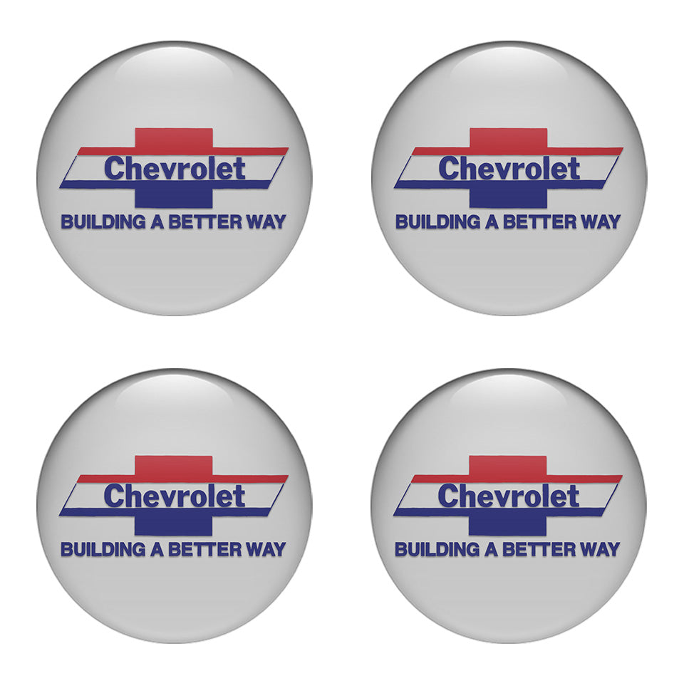 CHEVROLET Domed Emblems for Center Caps