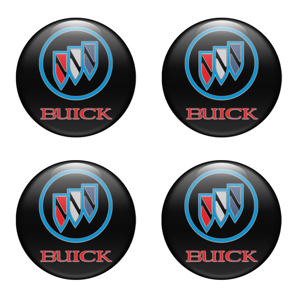 BUICK Silicone Stickers for Wheel Center Caps