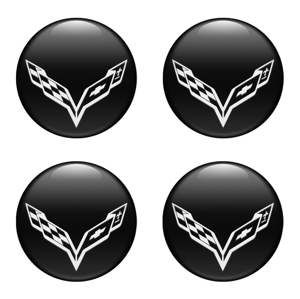 CHEVROLET Silicone Stickers for Wheel Center Caps