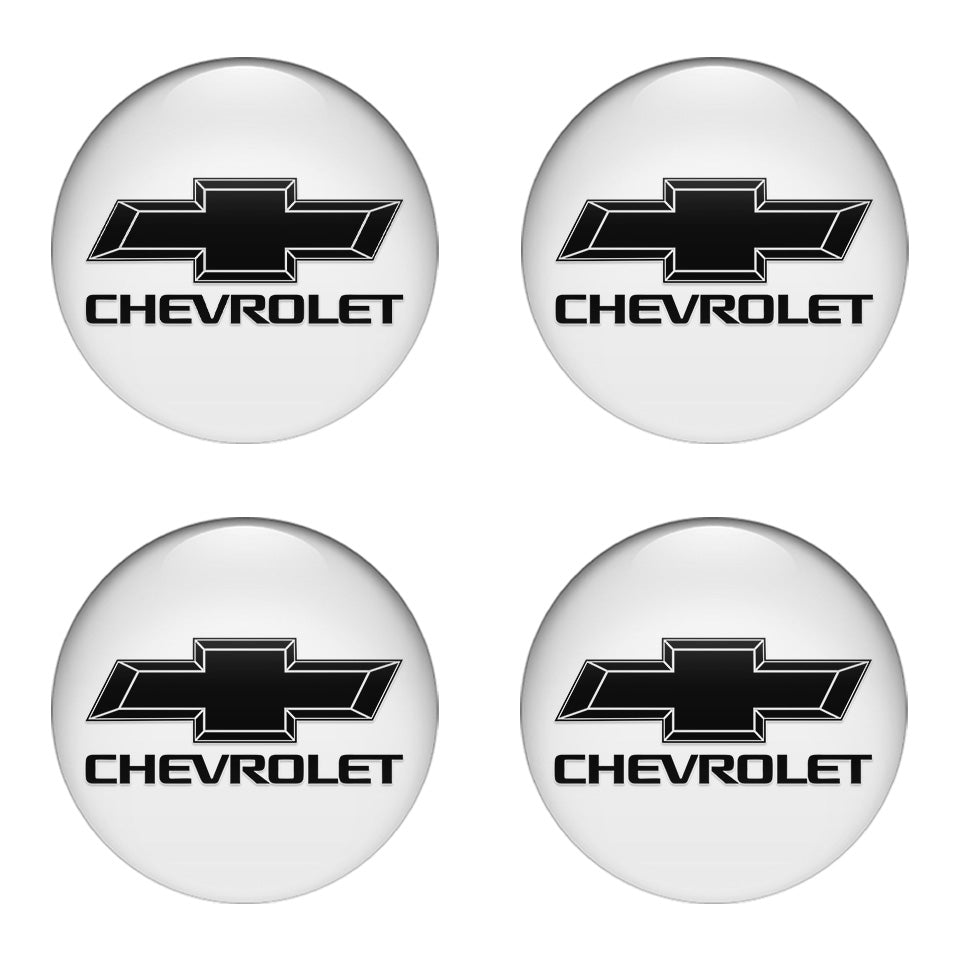 CHEVROLET Silicone Stickers for Wheel Center Caps