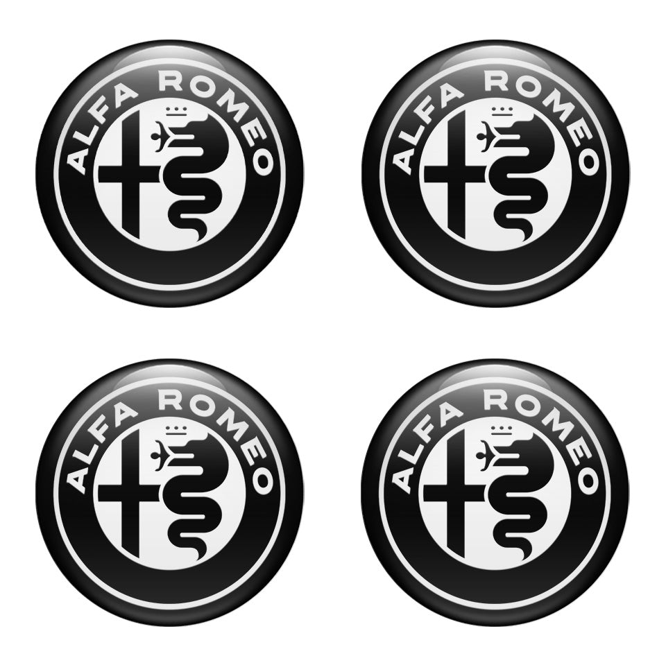 ALFA Domed Emblems for Center Caps