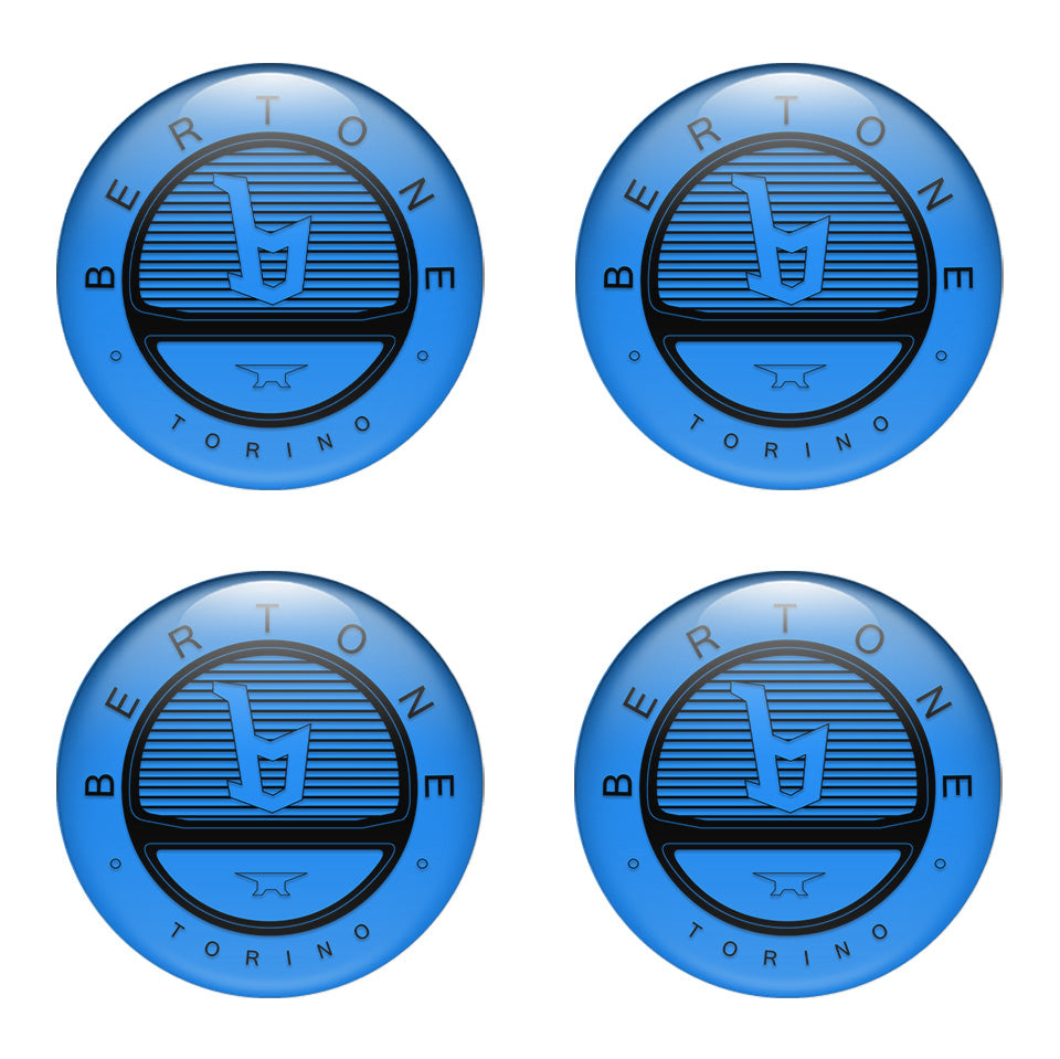 BERTONE Domed Emblems for Center Caps