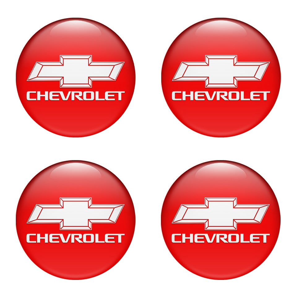 CHEVROLET Domed Emblems for Center Caps