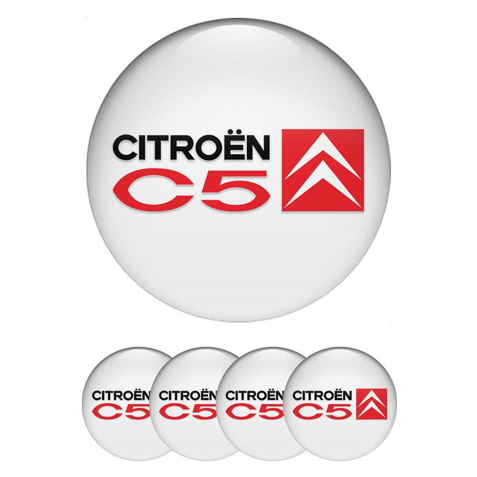 CITROEN Silicone Stickers for Wheel Center Caps