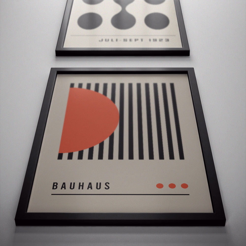 Harmony in Form BAUHAUS Poster