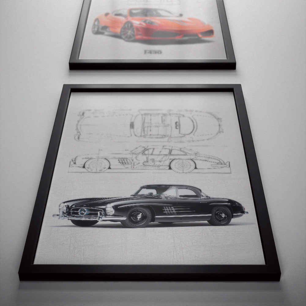 Mercedes-Benz 300 SL  poster