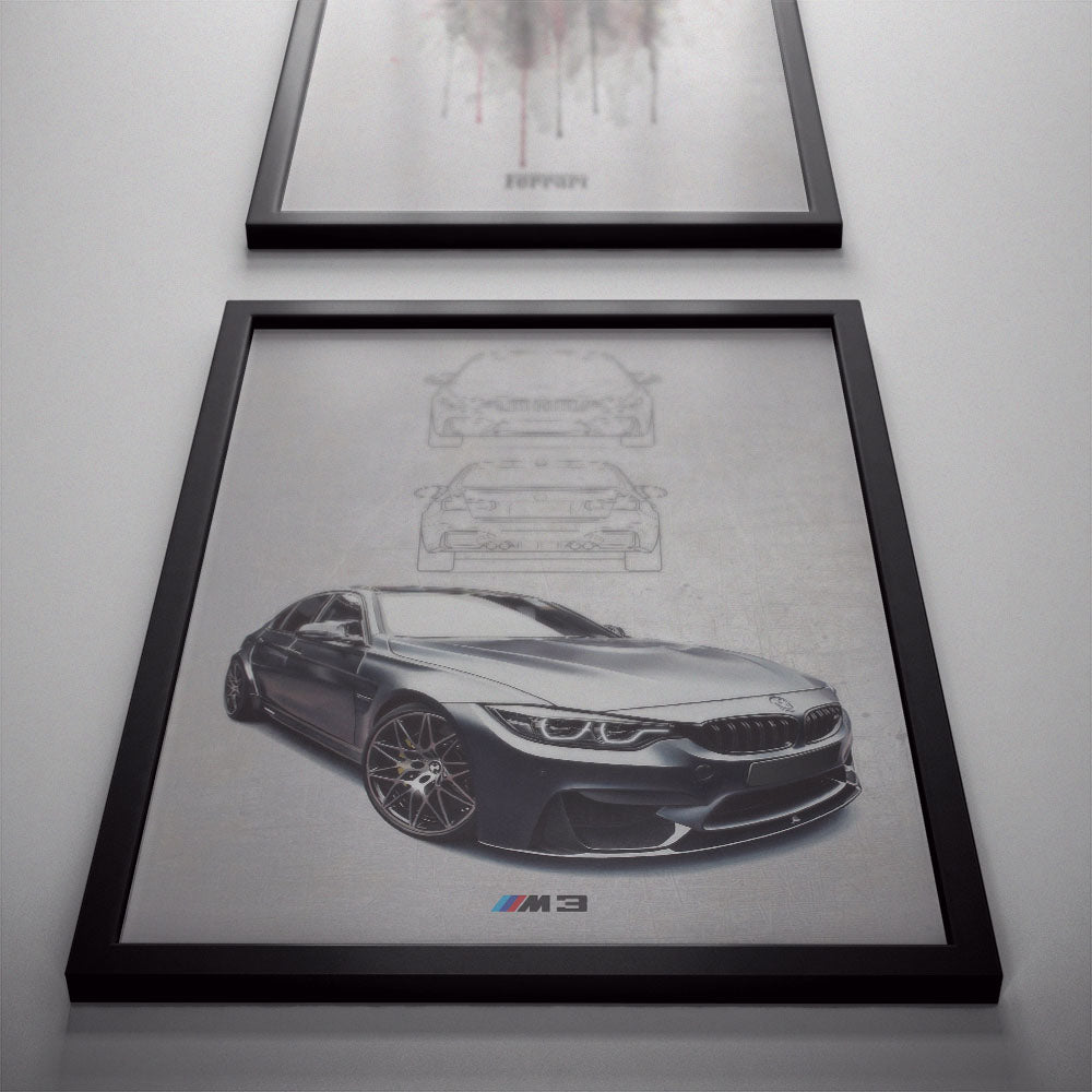 BMW M3 Poster