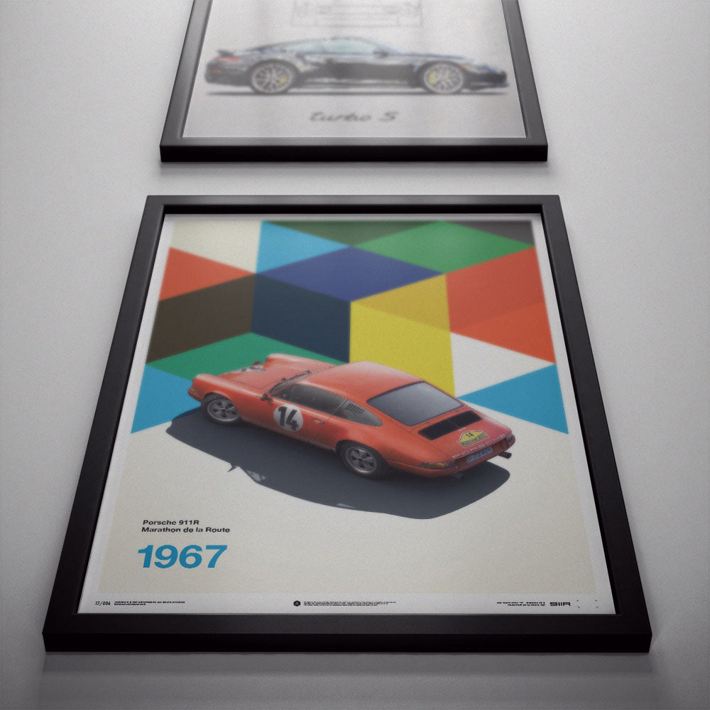 Porsche 911R Poster