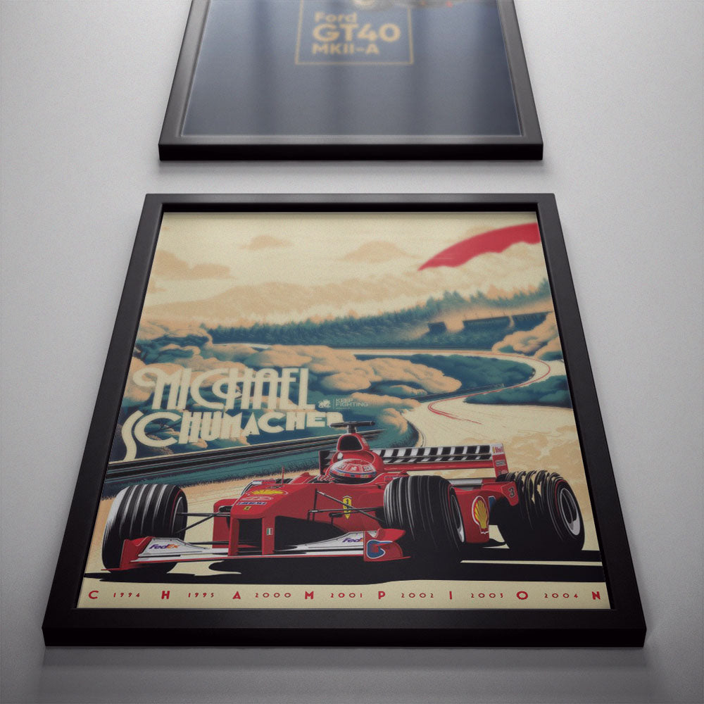 MICHAEL SCHUMACHER Poster