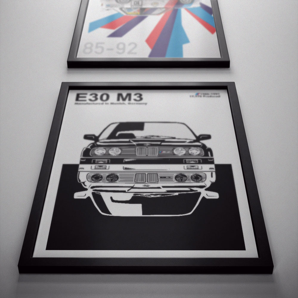 Постер BMW E30 M3 