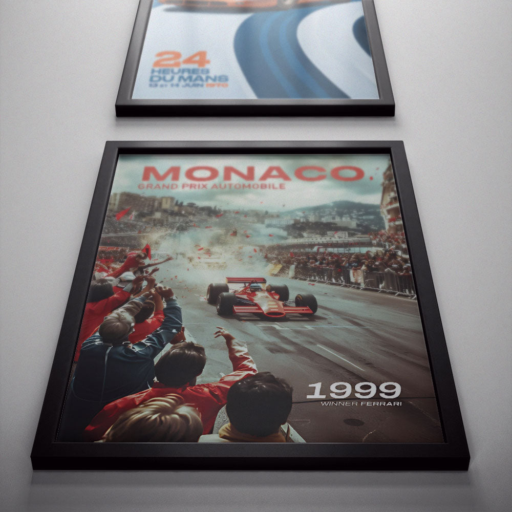 Monaco Grand Prix 1999 Poster