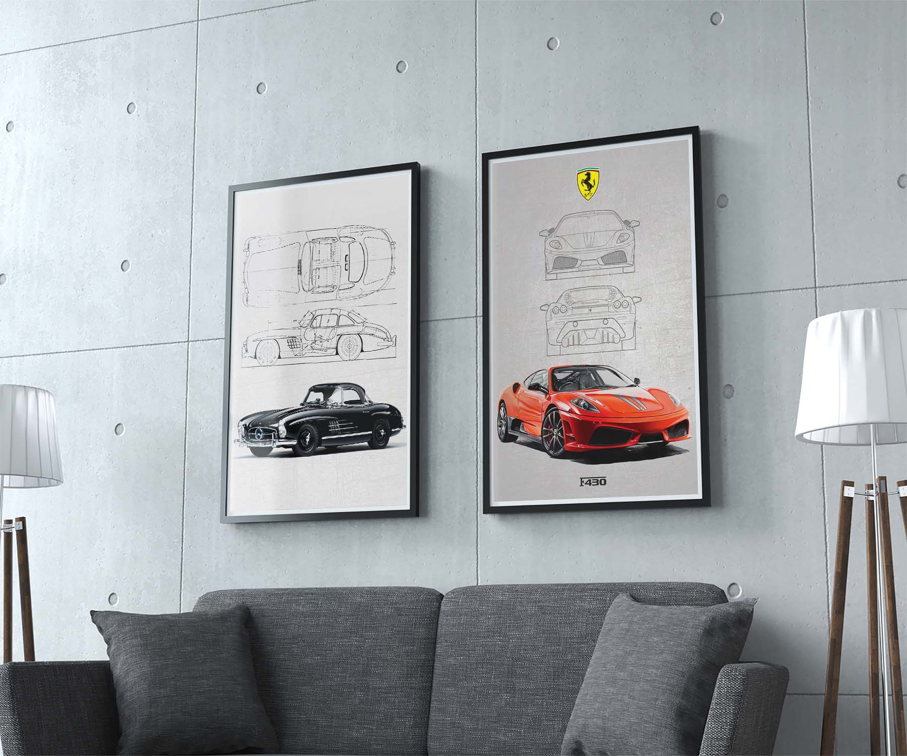 Mercedes-Benz 300 SL  poster