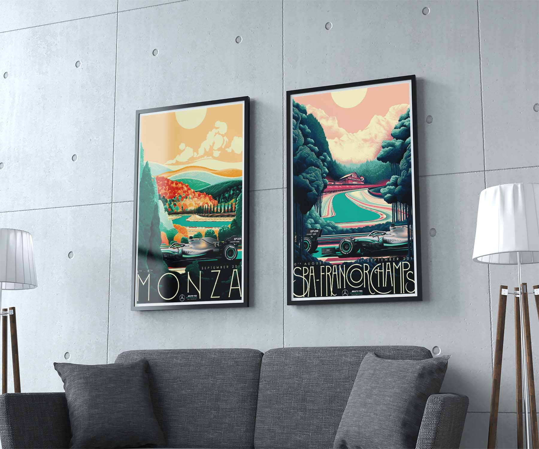 F1 MONZA POSTER