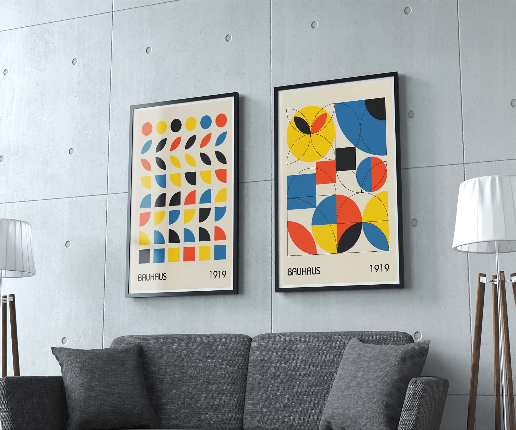 Graphic Serenity BAUHAUS Poster