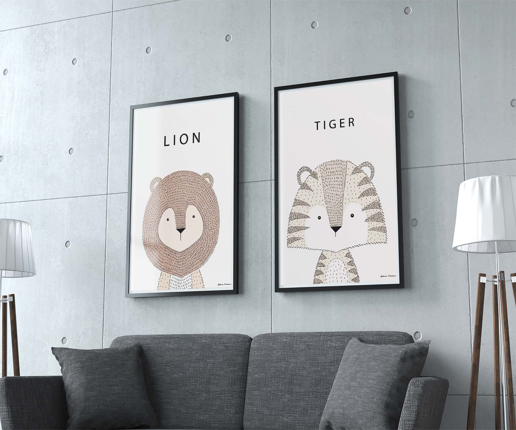 Lion Poster