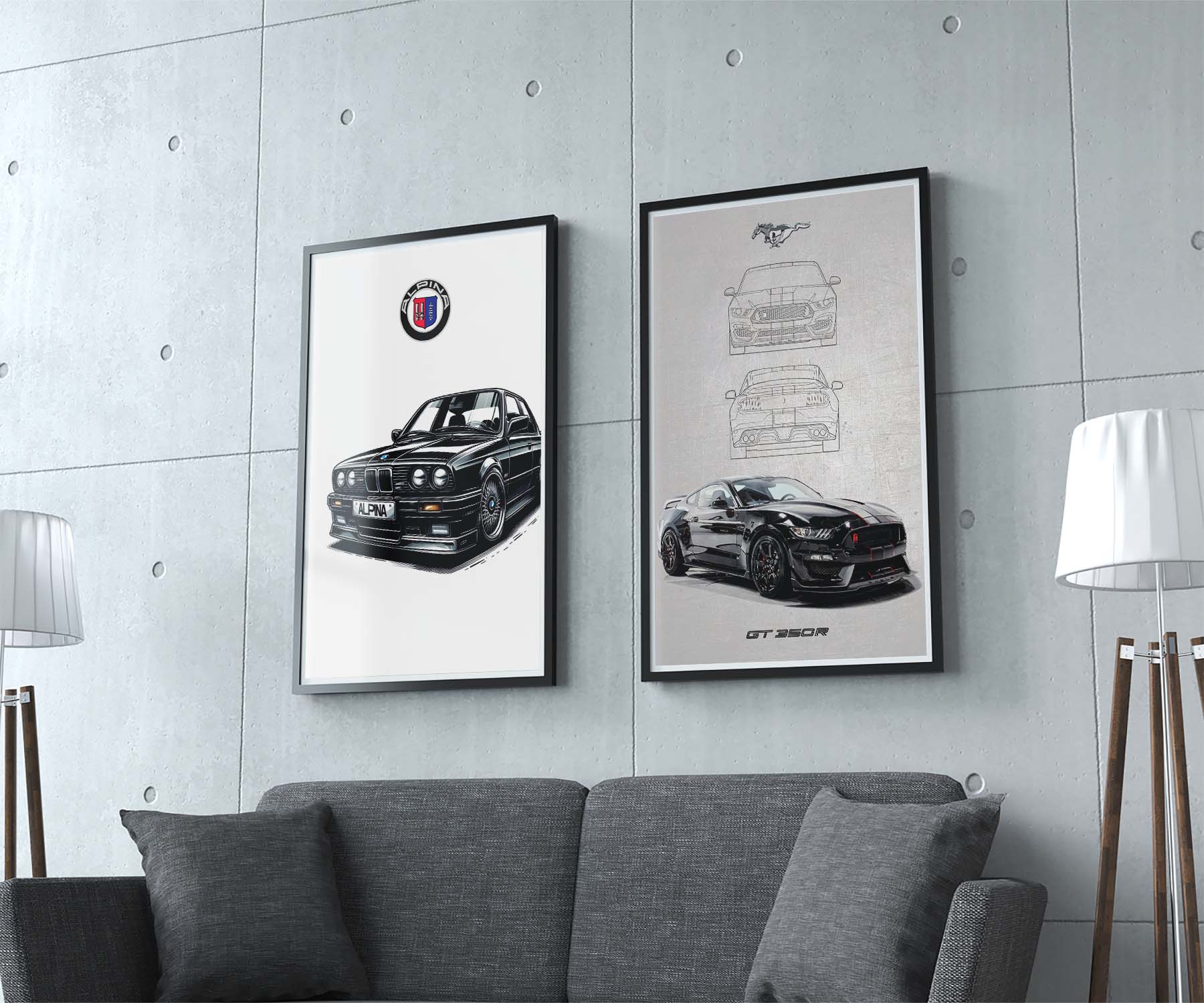 BMW 30 ALPINA POSTER