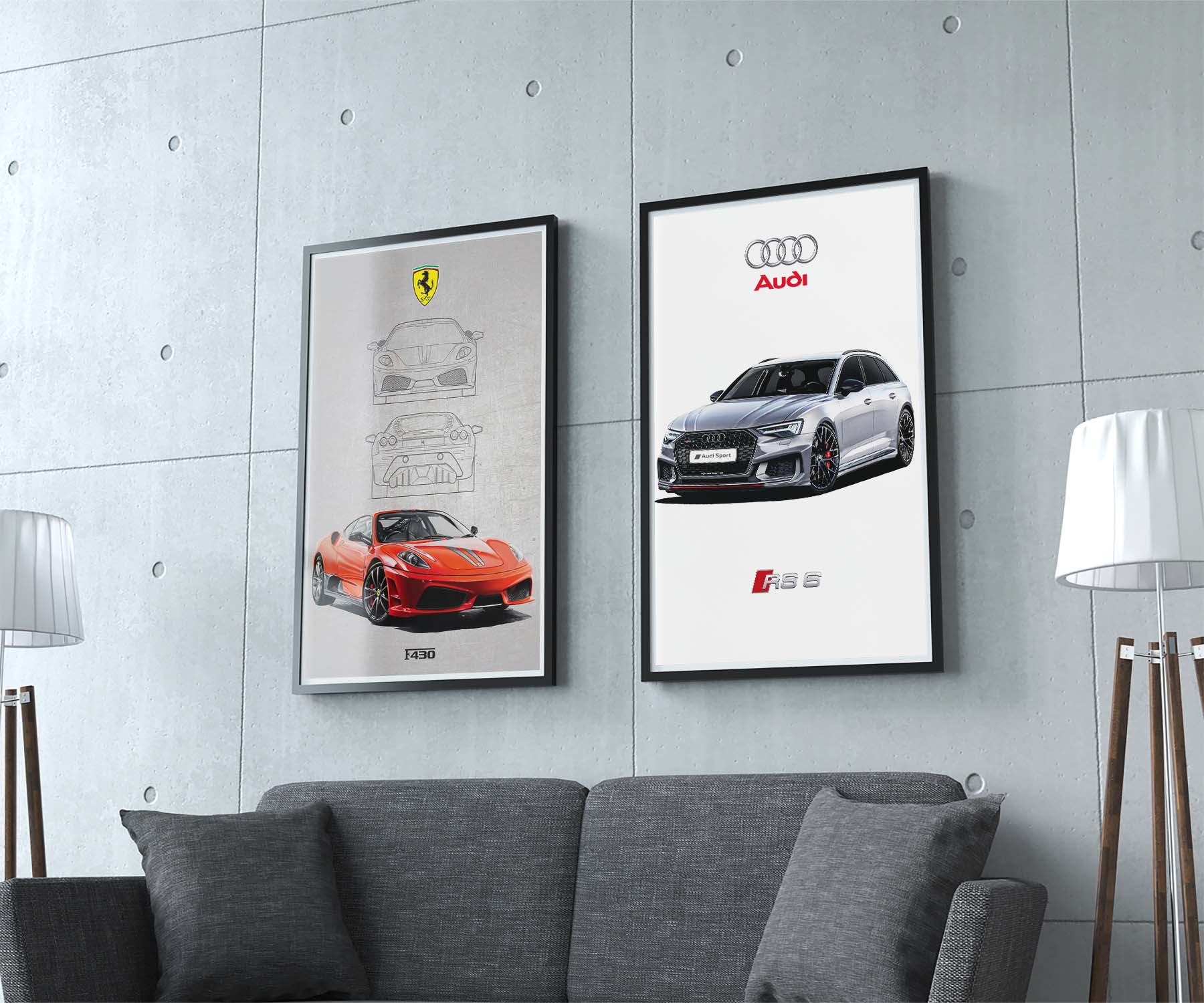 Ferrari 430 Poster