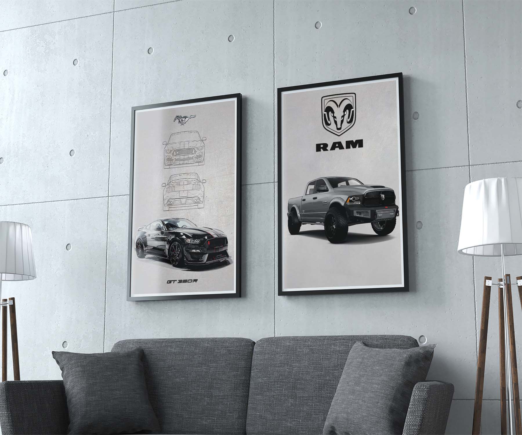 DODGE RAM POSTER