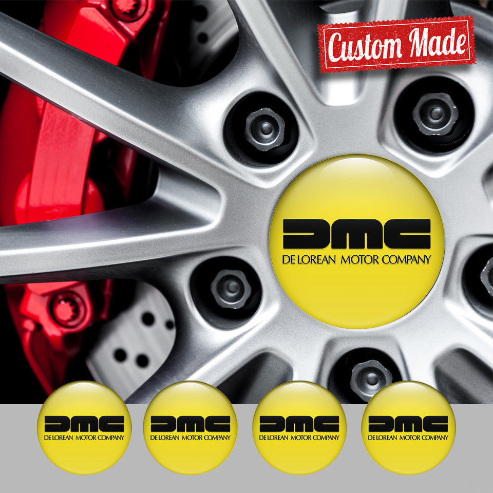 DMC Silicone Stickers for Wheel Center Caps