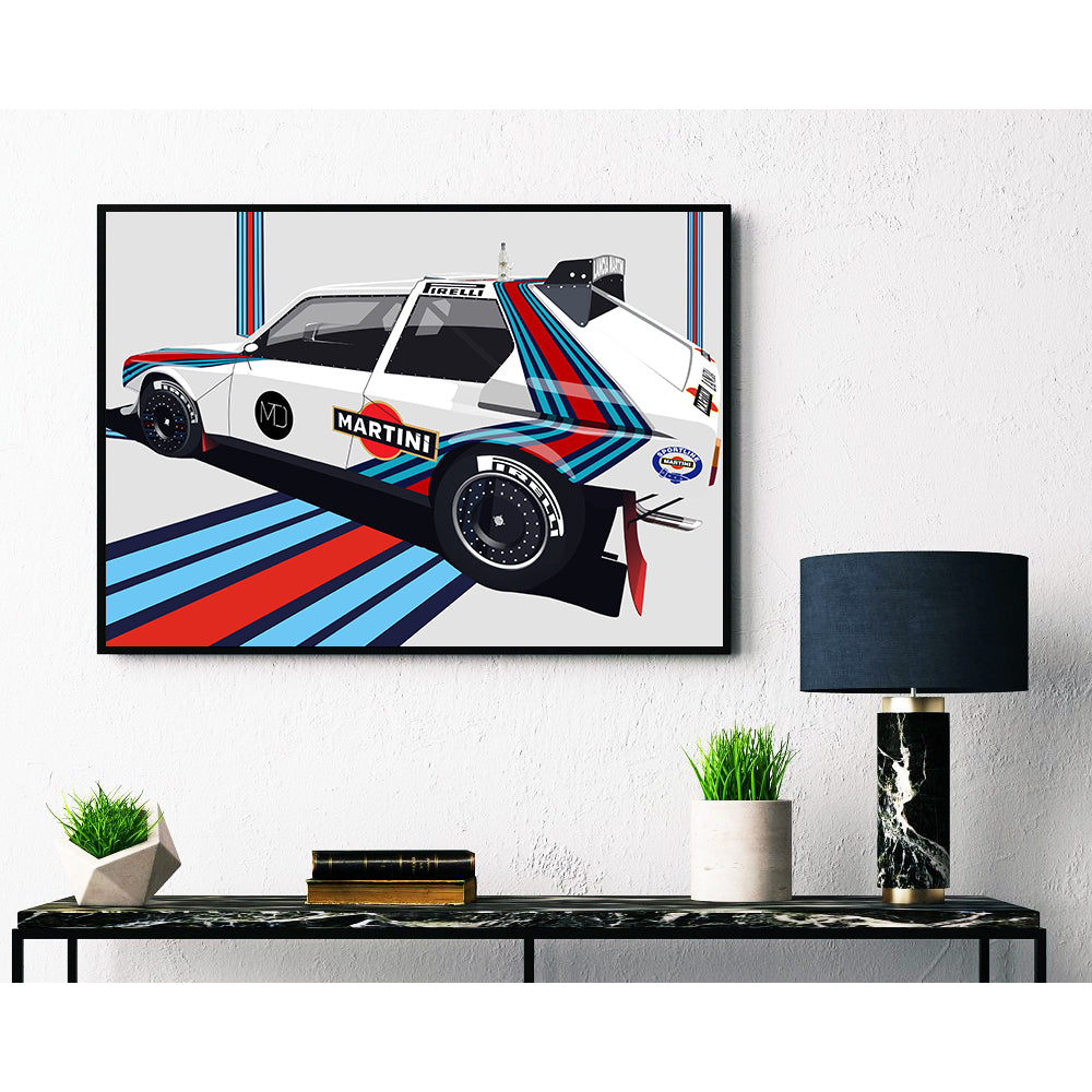 Lancia Delta Poster