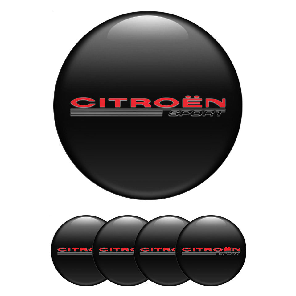 CITROEN Silicone Stickers for Wheel Center Caps