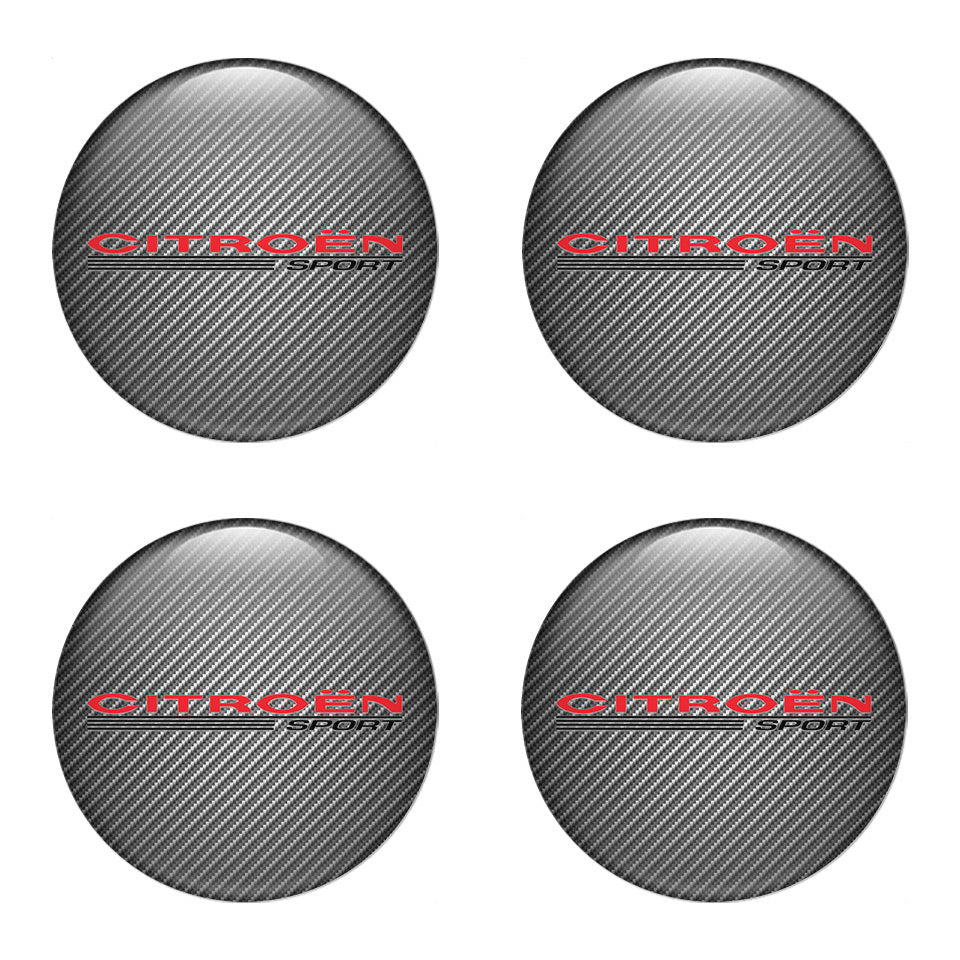 CITROEN Silicone Stickers for Wheel Center Caps