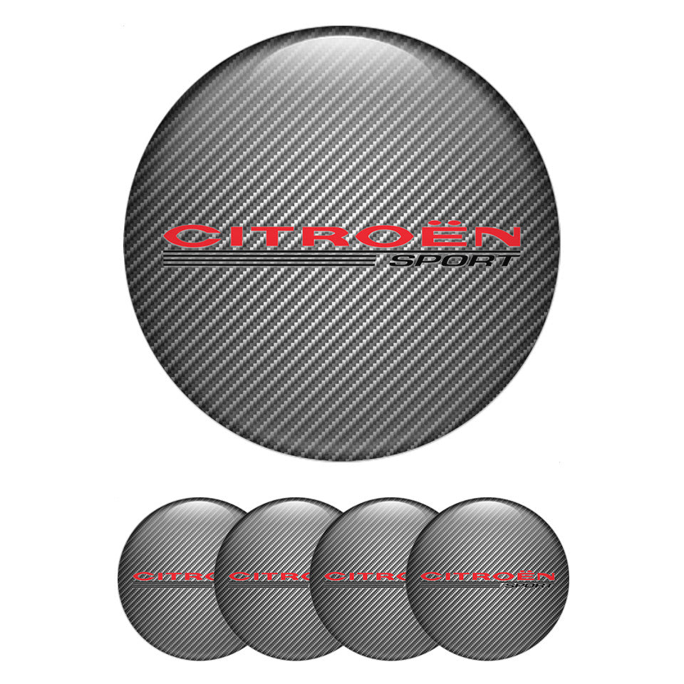 CITROEN Silicone Stickers for Wheel Center Caps