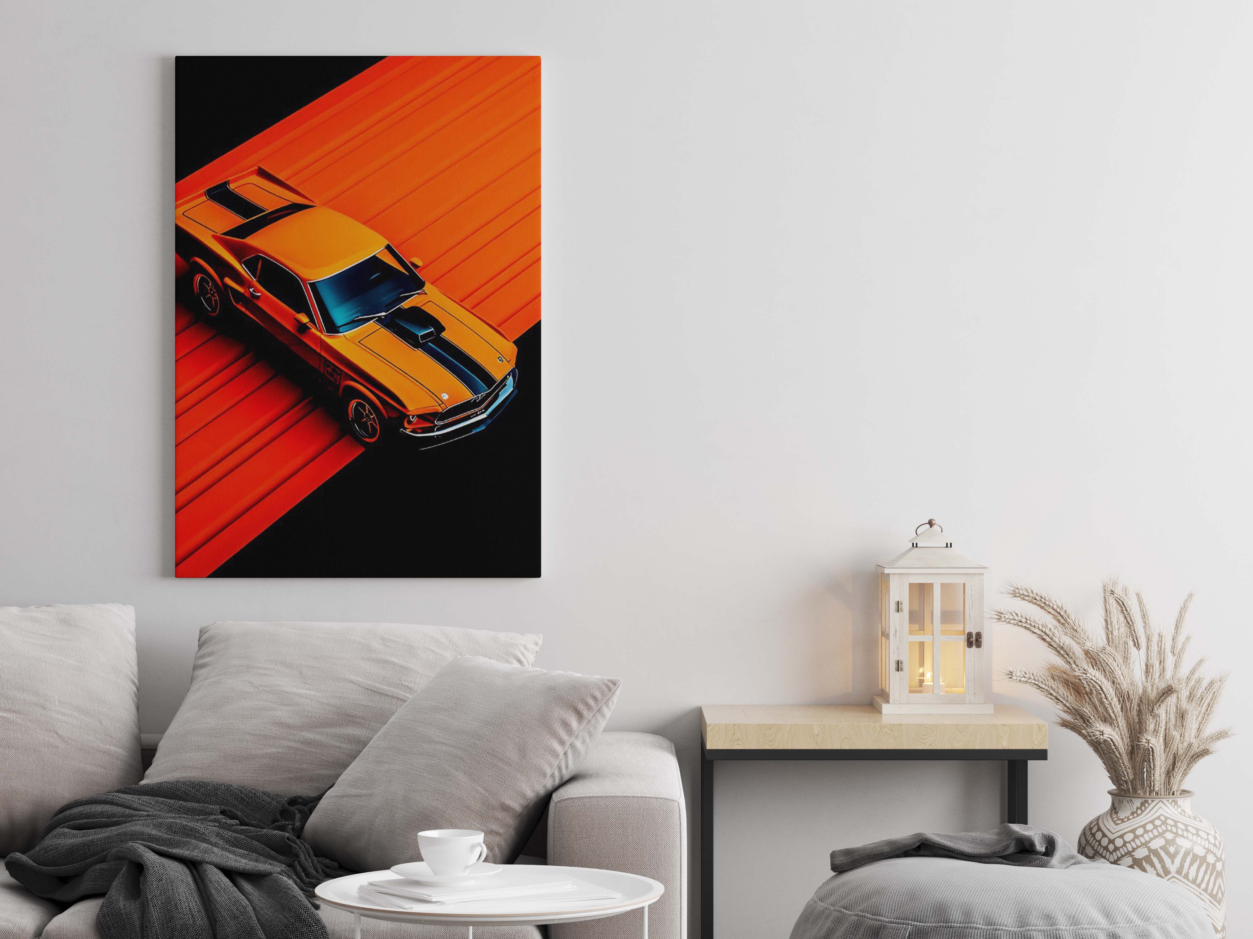 Mustang 1969 Canvas