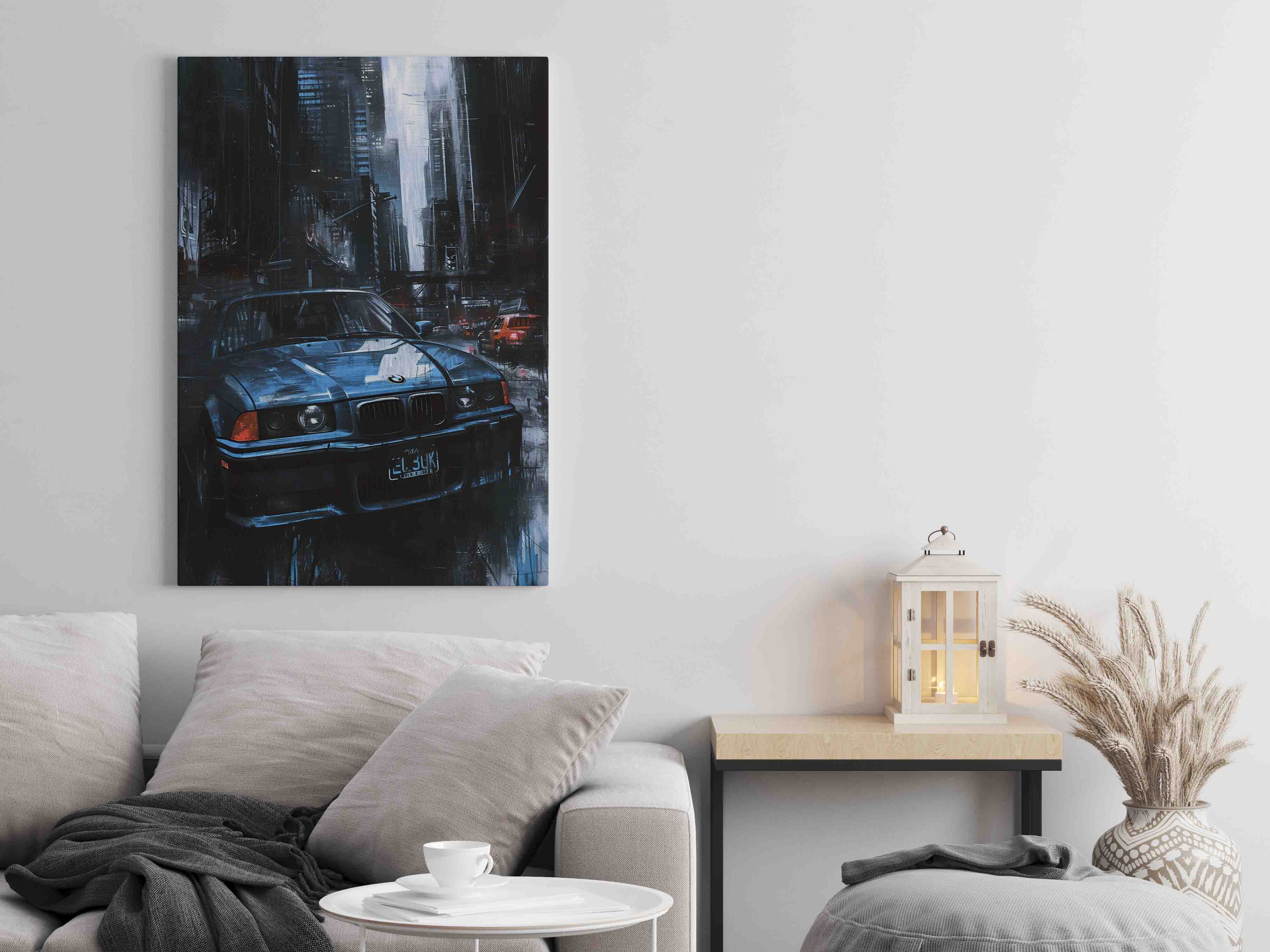 Mysterious BMW Drawing Canvas