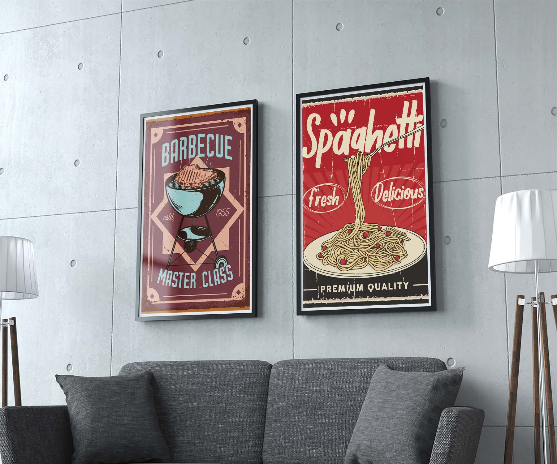 Fresh Spaghetti Poster