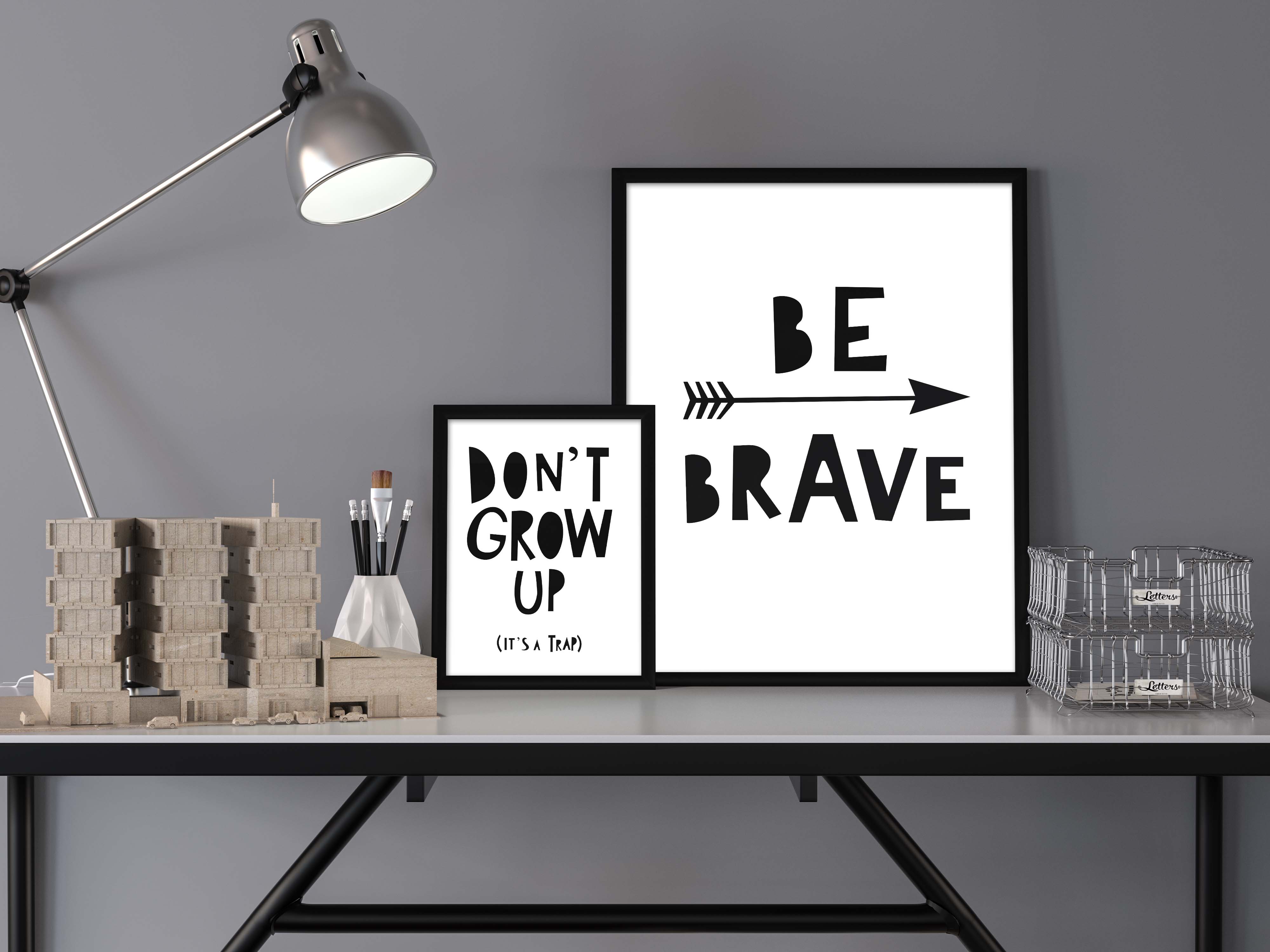 Be Brave Poster