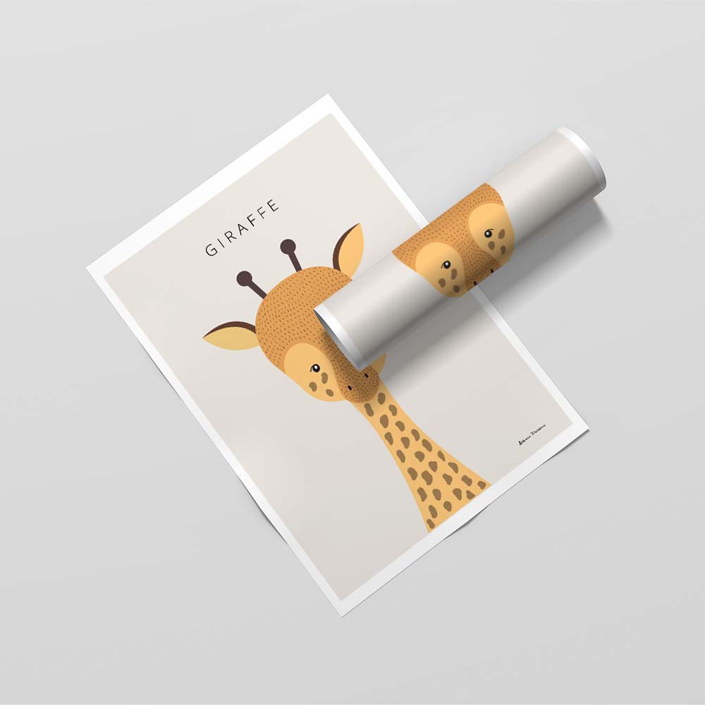 Giraffe Poster