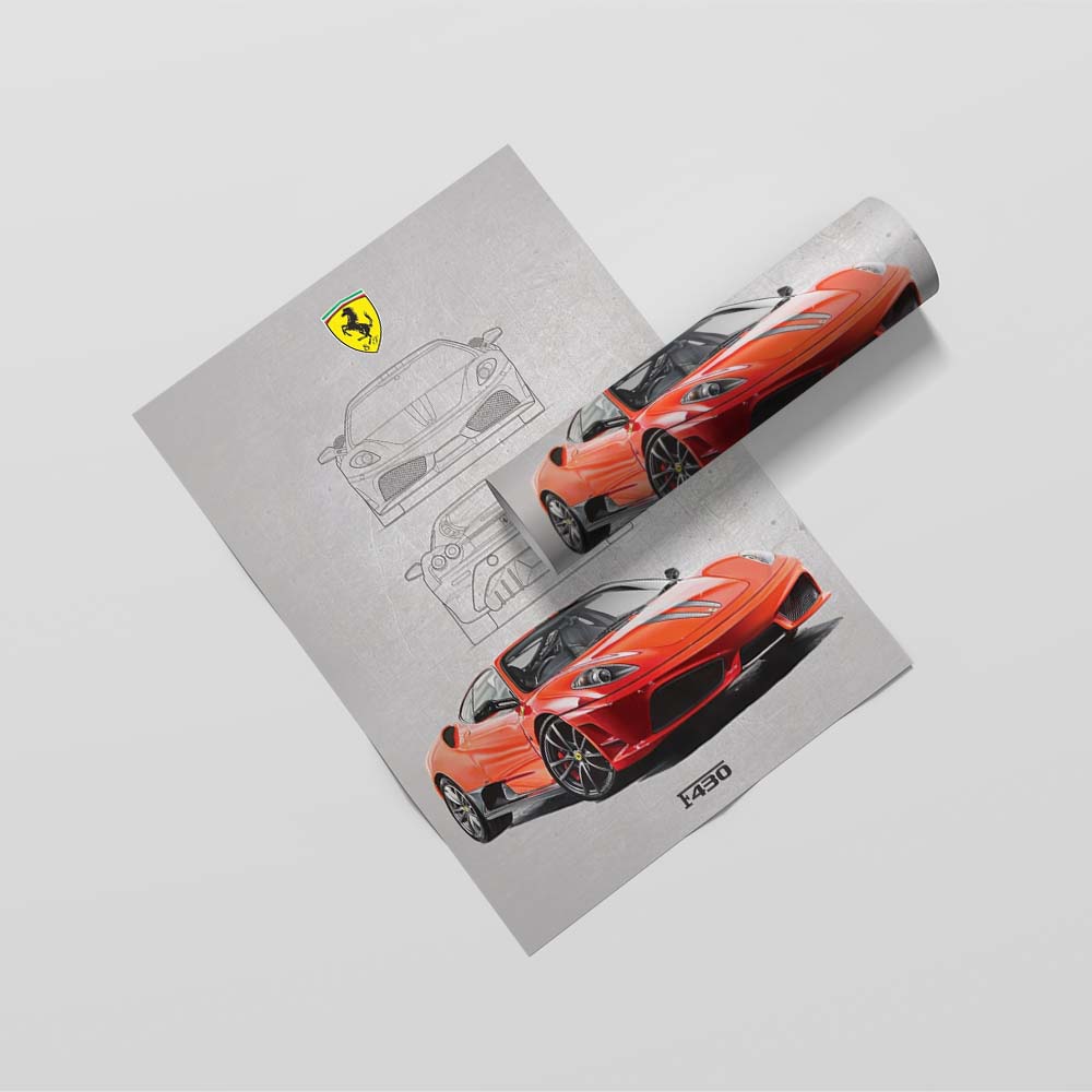 Ferrari 430 Poster