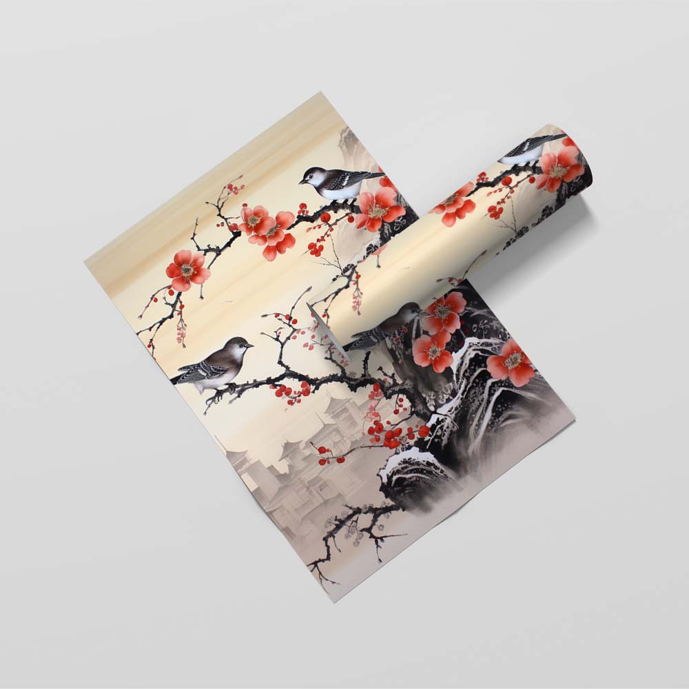 Haiku Harmony Japanese Poster